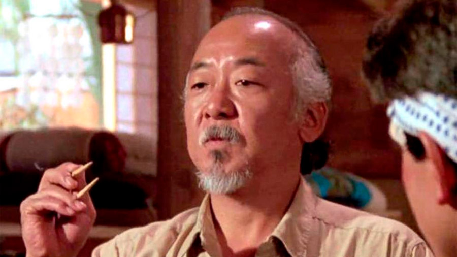 Pat Morita es recordado por su papel de Mr Miyagi