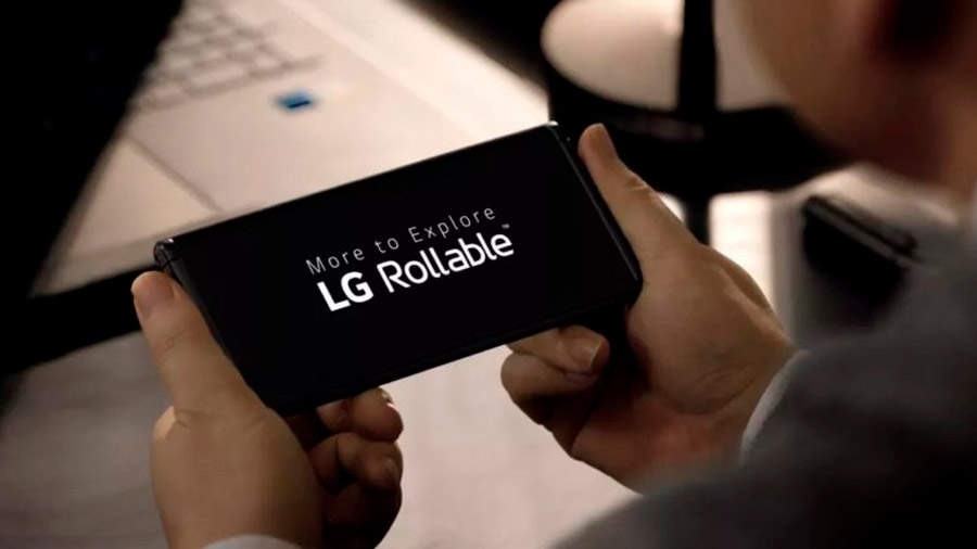 El LG Rollable se dejó ver en el CES 2021 / LG