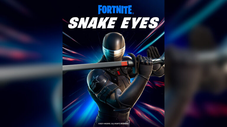 Lee más sobre el artículo Snake Eyes llega a derribar enemigos a ‘Fortnite’