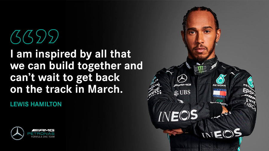 Hamilton apunta al octavo campeonato con Mercedes / Foto: Mercedes-AMG Petronas Motorsport
