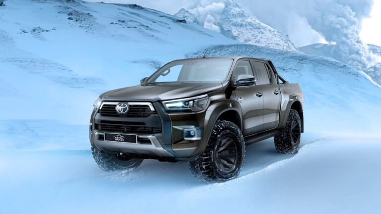 Lee más sobre el artículo La Toyota Hilux AT35 de Arctic Trucks está lista para desafiar cualquier terreno