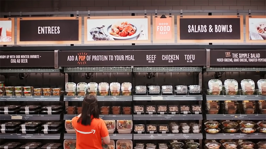 Las Amazon Go eliminan las cajas y filas de pago