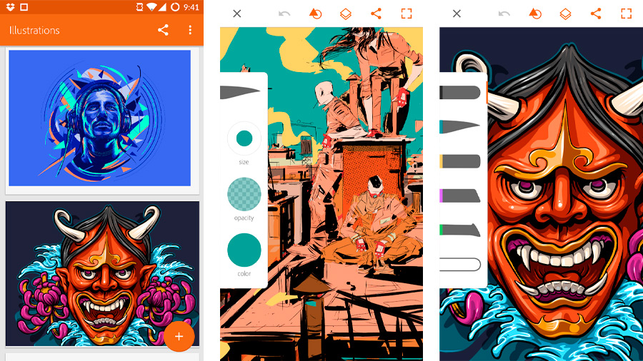 Adobe Illustrator Draw es una de las mejores alternativas