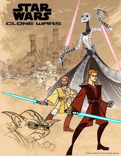 Póster de Star Wars: Clone Wars