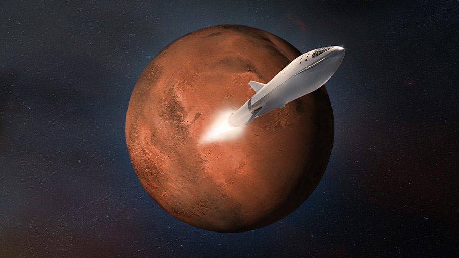 Elon Musk cree que es probable enviar una misión tripulada a Marte en 2024