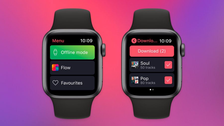 El Modo Offline llega a la app de Deezer para el Apple Watch