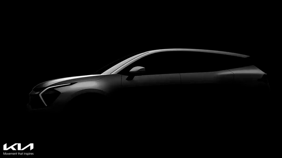 La Kia Sportage 2022 tendrá un diseño con rasgos heredados de la primera camioneta 100% eléctrica de la marca