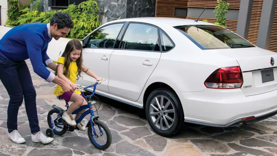 El Volkswagen Vento 2021 tiene una apariencia moderna que podría envejecer de buena manera
