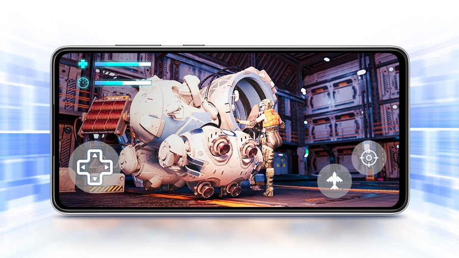 El Samsung Galaxy A72 integra una pantalla de 6.7 pulgadas