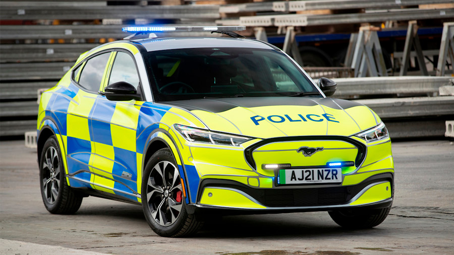 En este momento estás viendo La Ford Mustang Mach-E impondrá el orden en las calles de Londres