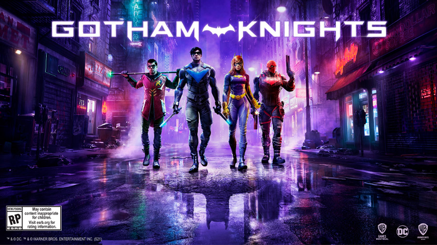 Arte oficial de Gotham Knights