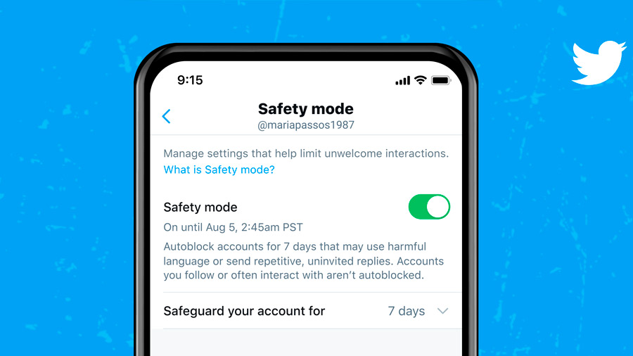 Twitter estrenó el Modo Seguro