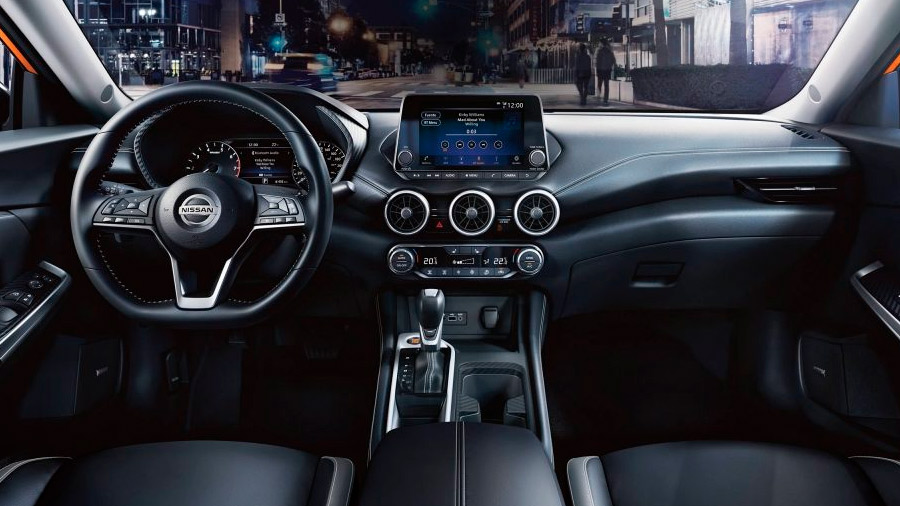 El interior del Nissan Sentra 2021 es espacioso