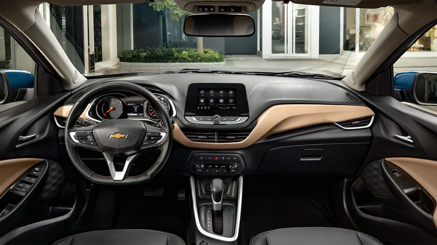 El auto de Chevrolet presume gran espacio al interior