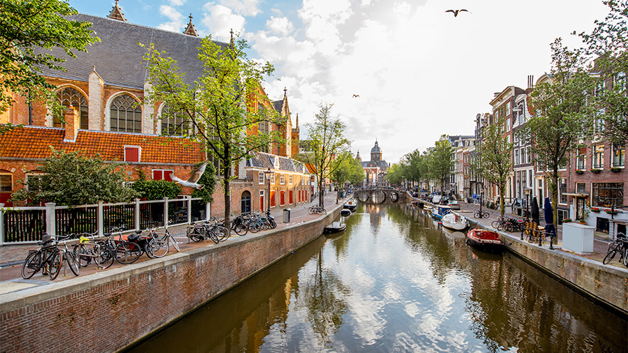 Ámsterdam regala paisajes únicos