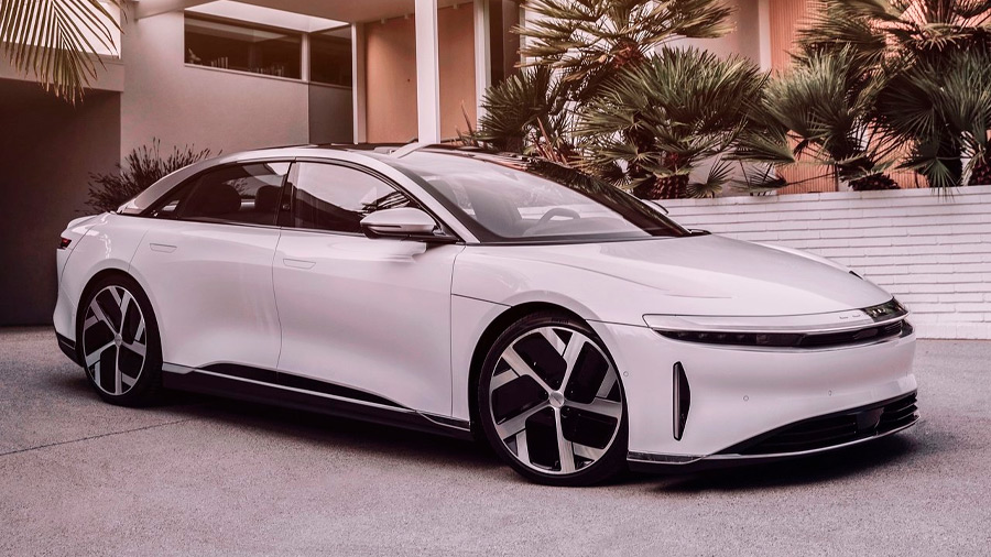 El Lucid Air tiene un diseño elegante y deportivo