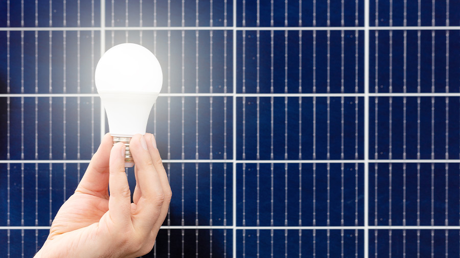 Una red de paneles solares puede eliminar por completo la factura eléctrica del servicio público