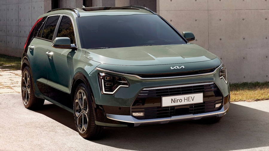 El diseño exterior de la Kia Niro 2023 herede varios detalles de la HabaNiro Concept