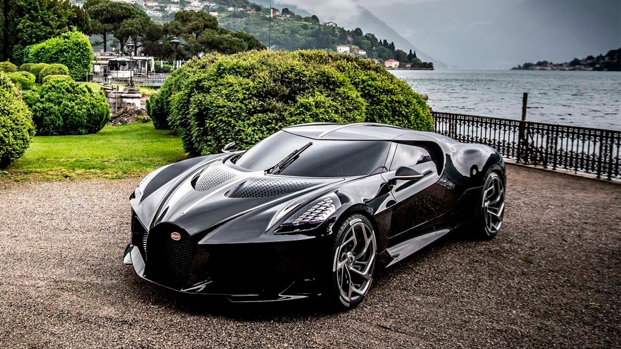 El Bugatti La Voiture Noire es un one-off que fue presentado en 2019