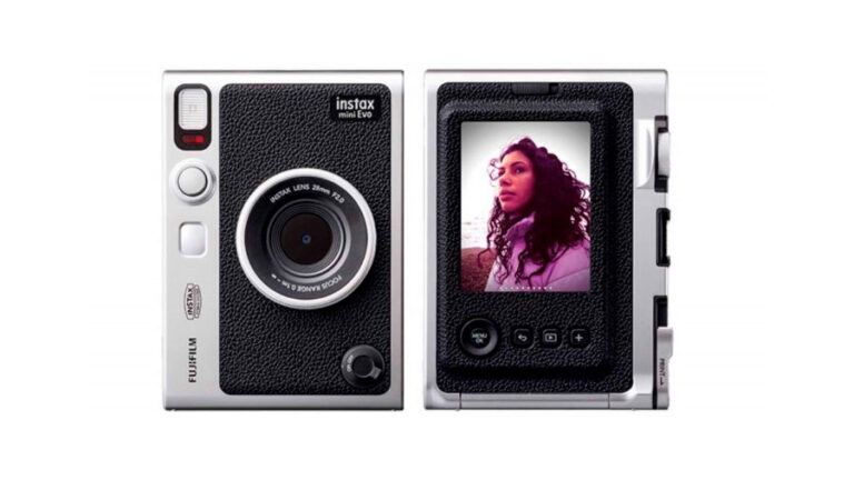 Lee más sobre el artículo Fujifilm Instax Mini EVO, una cámara retro, elegante y práctica