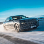 ¡Nuevas fotos oficiales del BMW i7 sobre pruebas de nieve!