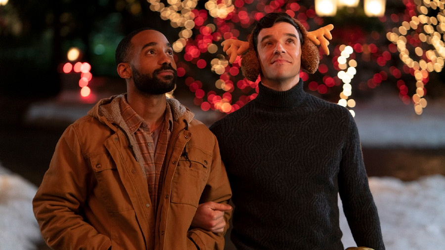 Es la primera comedia romántica de Navidad que tiene protagonistas homosexuales