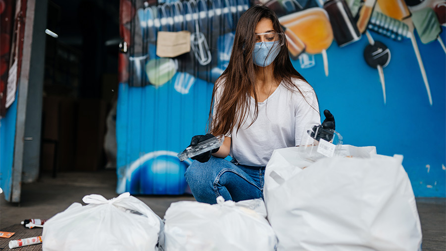 La separación de la basura facilita los trabajos de reciclaje