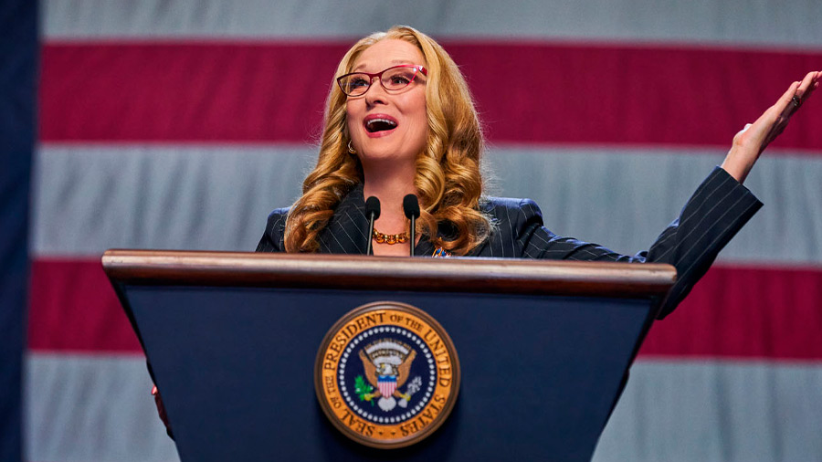 Meryl Streep interpreta a la presidenta Orlean