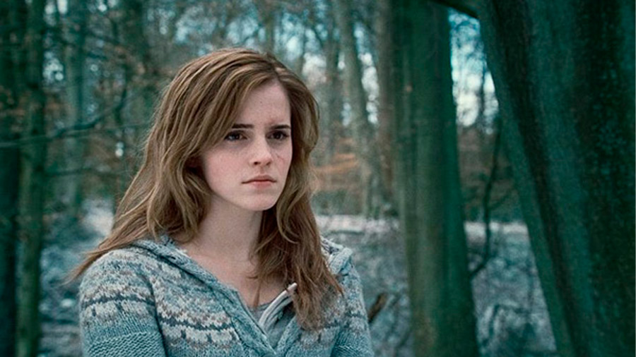Emma Watson debutó en cine con Harry Potter y la piedra filosofal