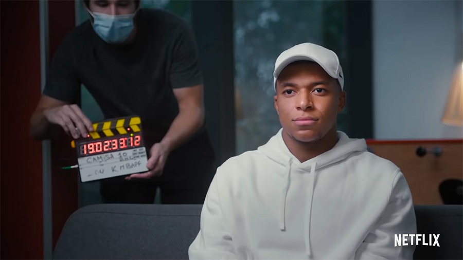 Mbappé aparece en el documental