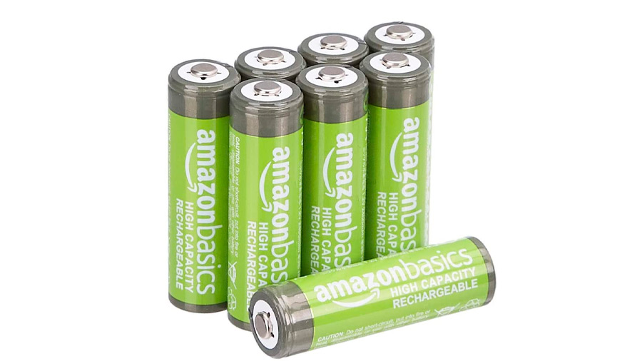 Baterías recargables Amazon Basics