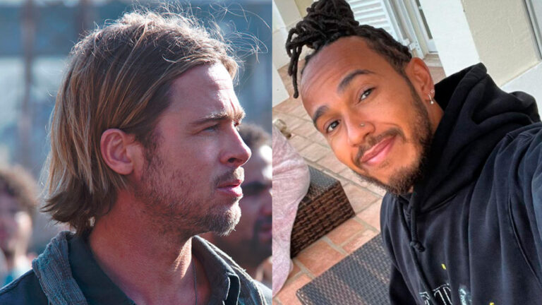 Lee más sobre el artículo Brad Pitt y Lewis Hamilton, ¿juntos en una película?