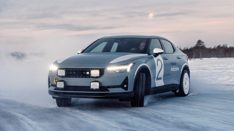 Lee más sobre el artículo Polestar 2 Arctic Circle: Lujo y deportividad para reventar el hielo