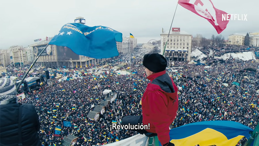 Winter On Fire es un documental dirigido por Evgeny Afineevsky