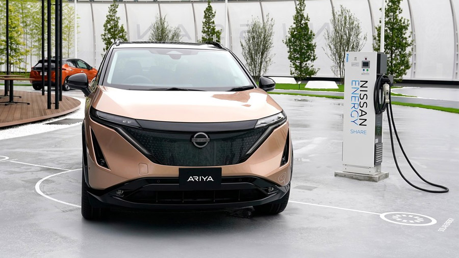 La Nissan Ariya es uno de los coches que equipará esta tecnología de tracción