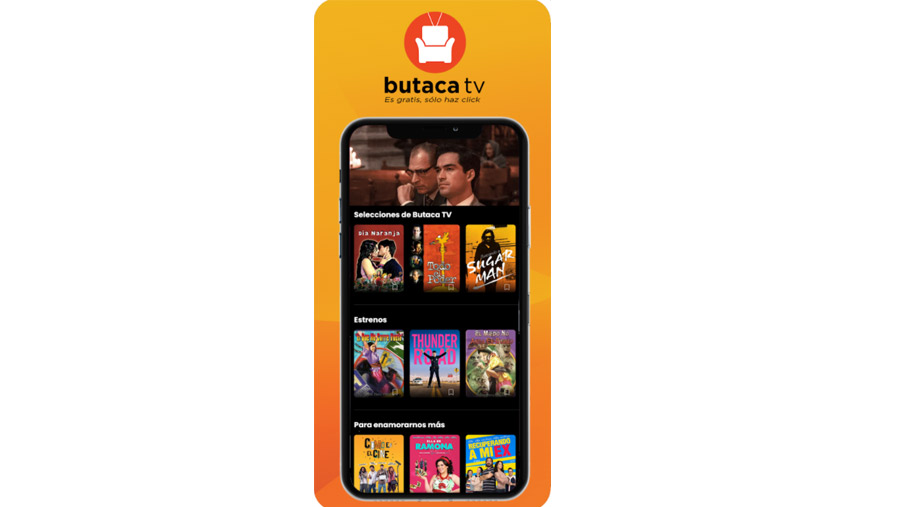 Butaca TV también tiene una oferta amplia de contenido