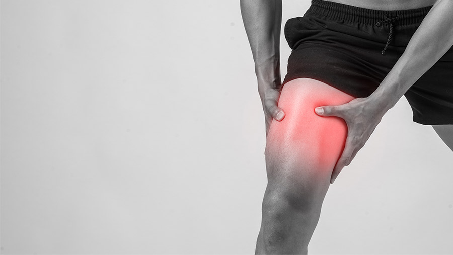 El dolor repentino y punzante en los muslos puede ser señal de una lesión