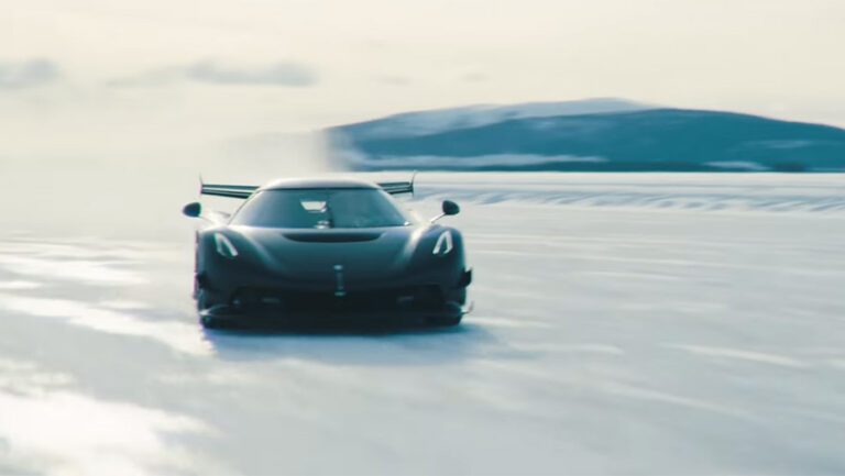 Lee más sobre el artículo ¡El Koenigsegg Jesko es un demonio sobre el hielo!