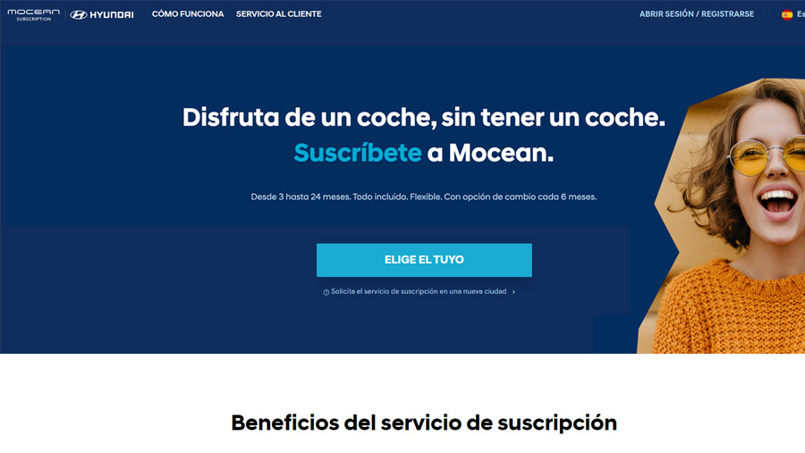 Hyundai Mocean Suscripción