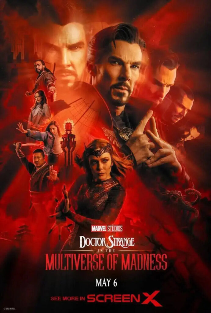 Póster de Doctor Strange en el multiverso de la locura