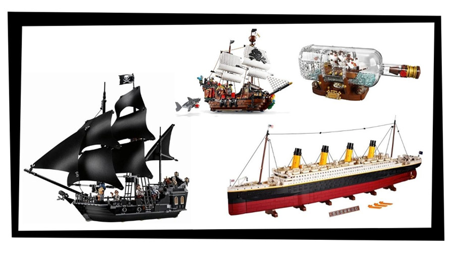 Conoce los mejores barcos de LEGO