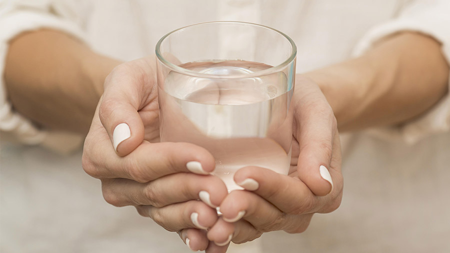 Vaso de agua