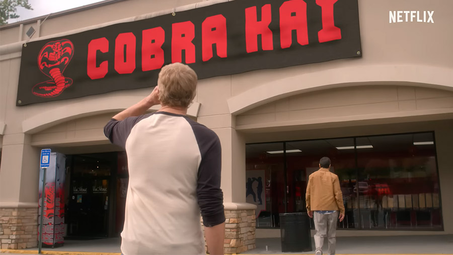 Escena de Cobra Kai Temporada 5