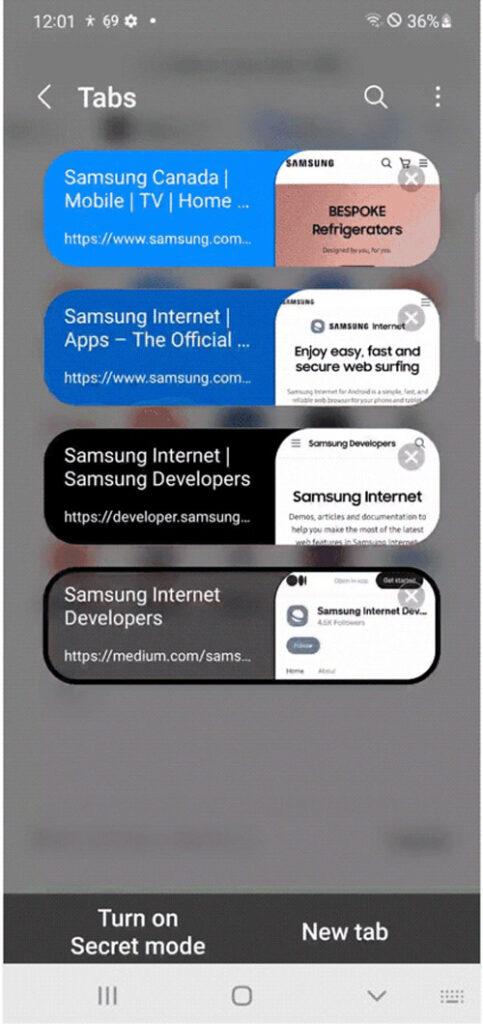 Samsung Internet 17.0