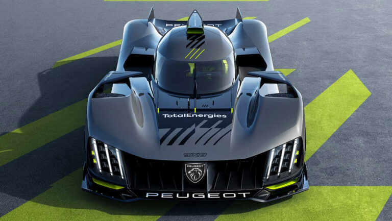 Lee más sobre el artículo Peugeot 9X8 híbrido, el impresionante hypercar ‘sin alerón’ que peleará en Le Mans