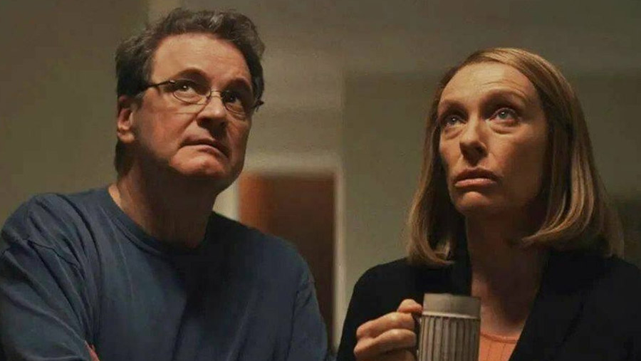 Colin Firth y Toni Collette