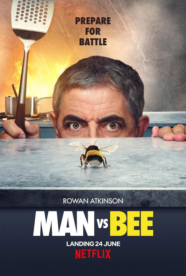 Póster de Hombre vs abeja