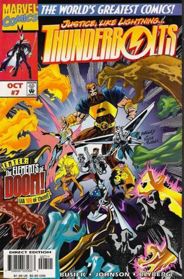 Cómic de los Thunderbolts