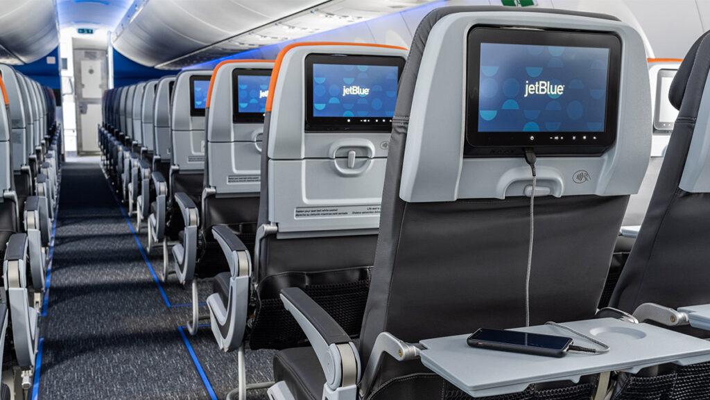 Avión de JetBlue