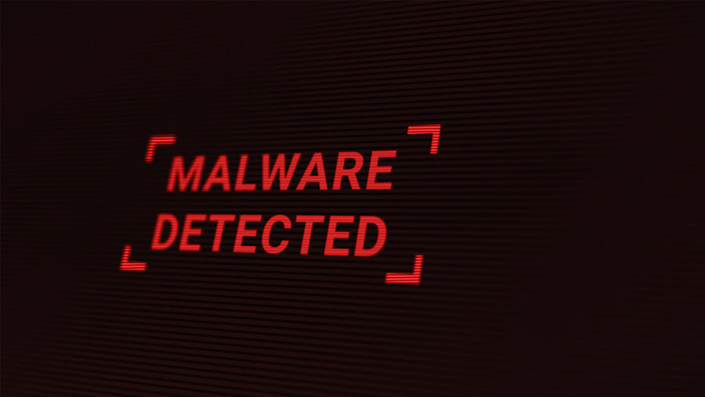 Sistema detectó malware
